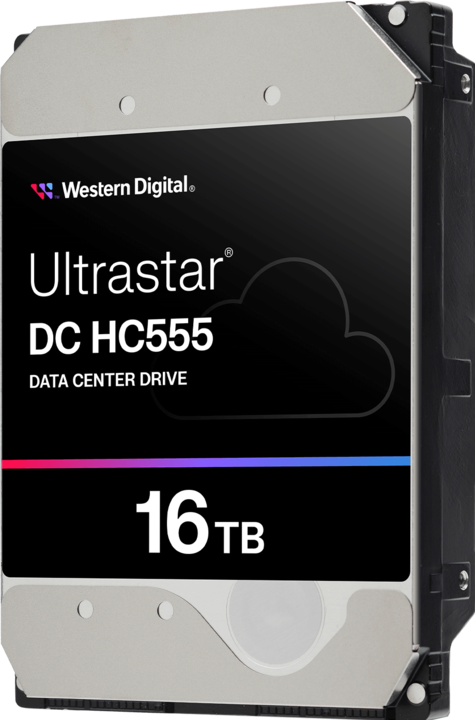 Image du produit WD Ultrastar DC HC555 3.5inch 26.1 16TB 512 7200RPM SAS ULTRA 512E SE P3 DC (16 To, 3.5", CMR)
