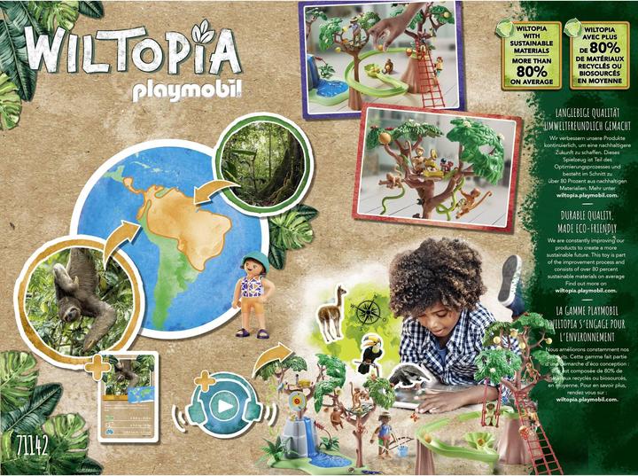 Actual product image Playmobil Tropical jungle playground (71142, Playmobil Wiltopia)