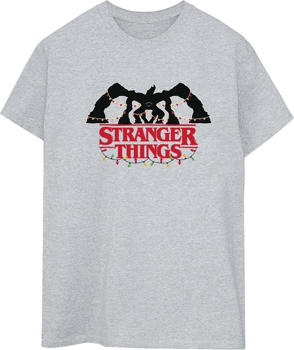 Produktbild Netflix Stranger Things Demogorgon Christmas Lights TShirt (XL)