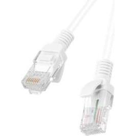 Lanberg Patchcord Kat.5e Utp 10m Biały Fluke Passed (UTP, CAT5e, 10 m), Netzwerkkabel