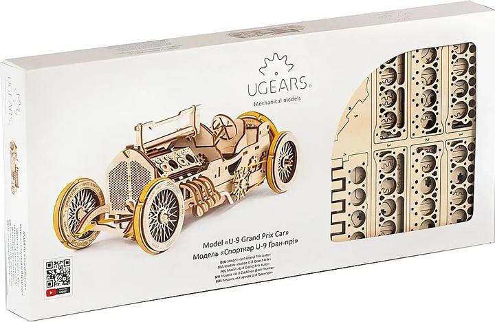 Actual product image Ugears U-9 Grand Prix Car