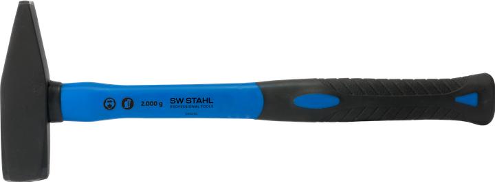 Immagine prodotto SW-Stahl 50420L Martello da fabbro con manico in fibra di vetro da 2000 g I Martello con impugnatura in (2000 g)