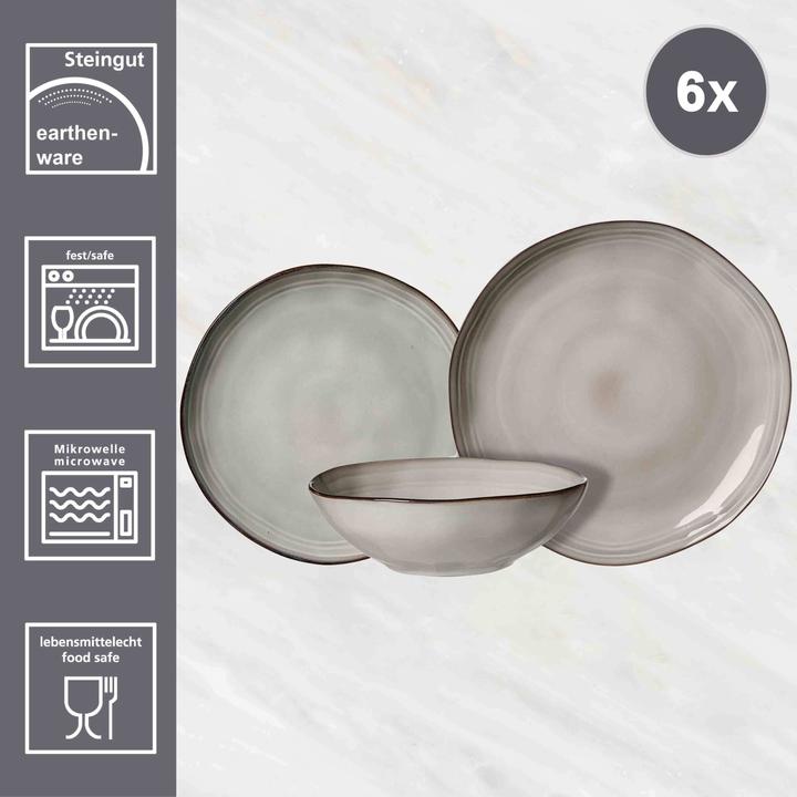 Actual product image Ritzenhoff & Breker Kendra Teller-Set (18 pcs.)