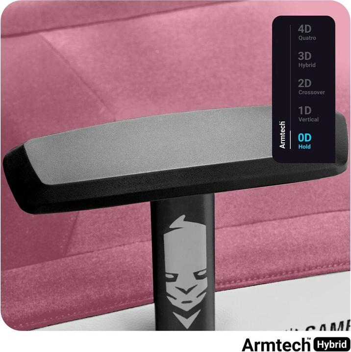 Actual product image Diablo Fotel Chairs X-Gamer Marshmallow Pink Normal Size