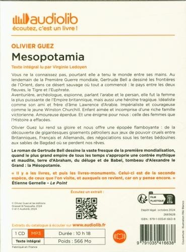 Produktbild Mesopotamia (Guez Olivier, Französisch)