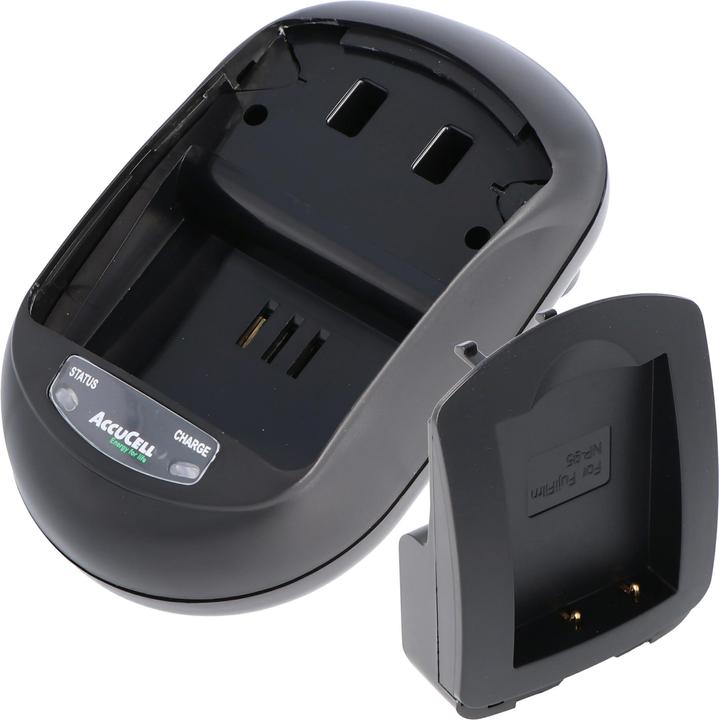 AccuCell Schnell-Ladegerät passend für Fujifilm NP-95, Fuji FinePix F30 (Camera battery charger)