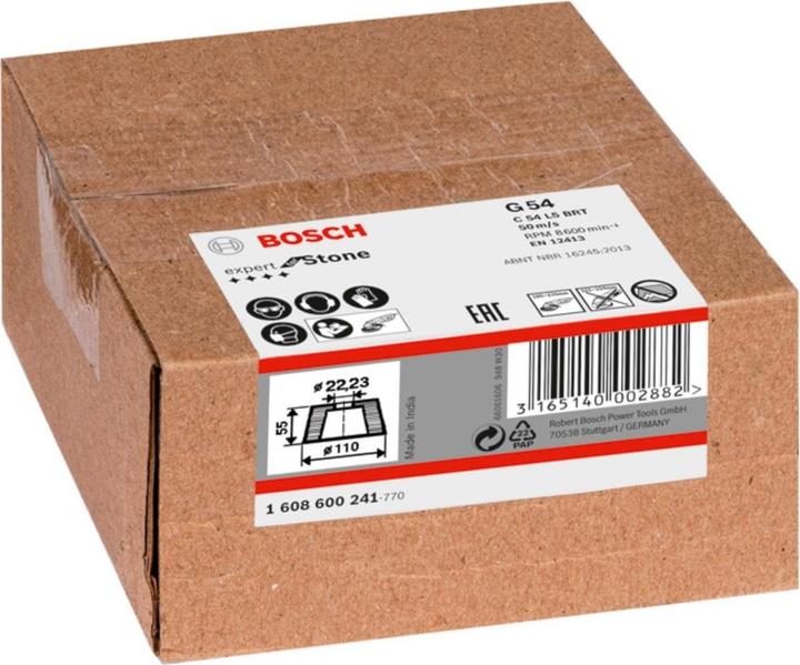 Produktbild Bosch Professional Zubehör PRO Metal Konischer Schleiftopf, 90 x 110 x 55 mm, G54 (60)