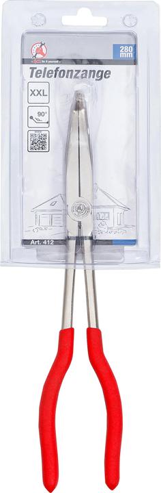 Produktbild BGS Telefonzange extra lang 90° gebogen 280 mm (280 mm)