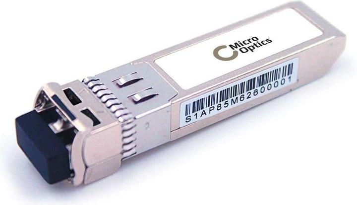 Actual product image MicroOptics SFP+ 850nm, MMF, 300m, LC