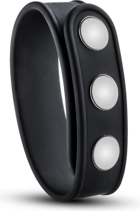 Produktbild Blush Novelties, Performance - Puria Silicone 3 Snap Classic Adjustable Cock Ring Strap - Rugged Sta (2 cm)