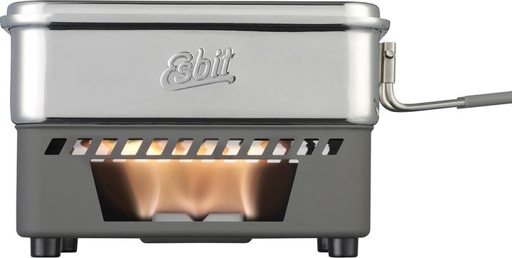 Esbit Trockenbrennstoff-Kochset, 1100 ml, Edelstahl