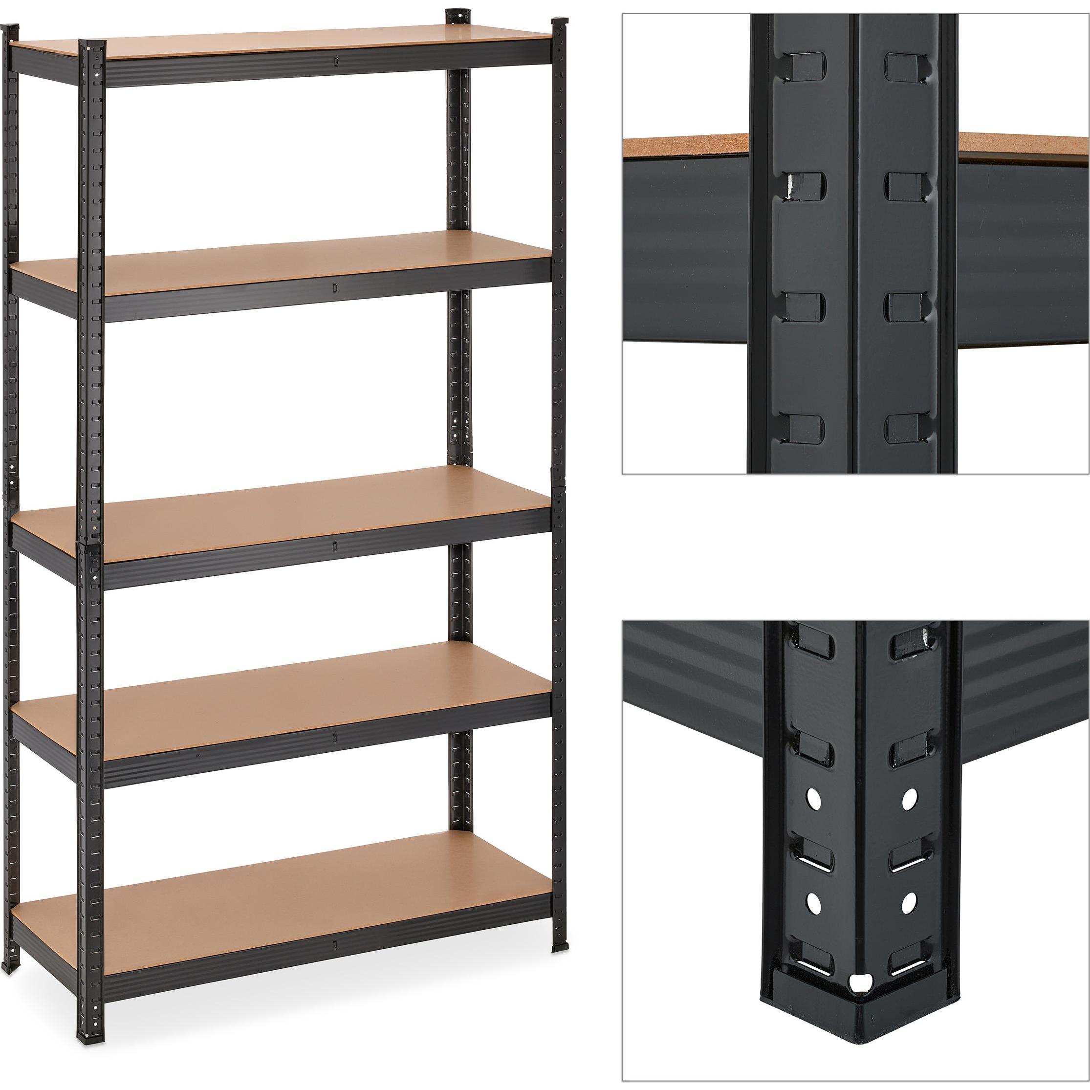 Relaxdays, Kellerregal, Schwerlastregal