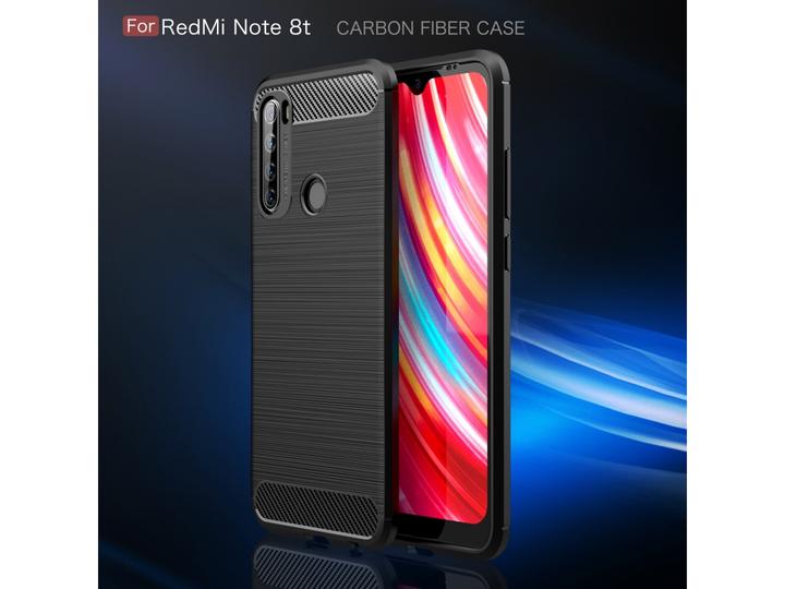 Image du produit Screenguard Xiaomi Redmi Note 8T Housse Carbon Brushed Soft TPU (Xiaomi Redmi Note 8T)