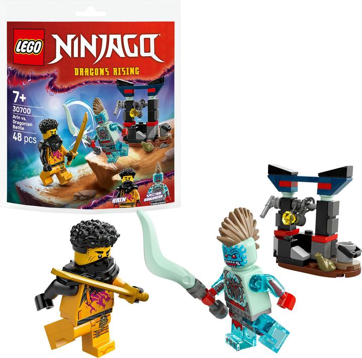 Produktbild LEGO Arins Duell mit dem Drachenmenschen (30700, LEGO Ninjago)