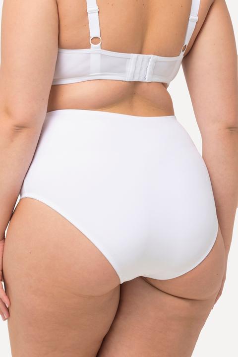 Immagine prodotto Ulla Popken Maxi slip modellanti a vita alta con orlo alto in mesh ed effetto incrociato (58)