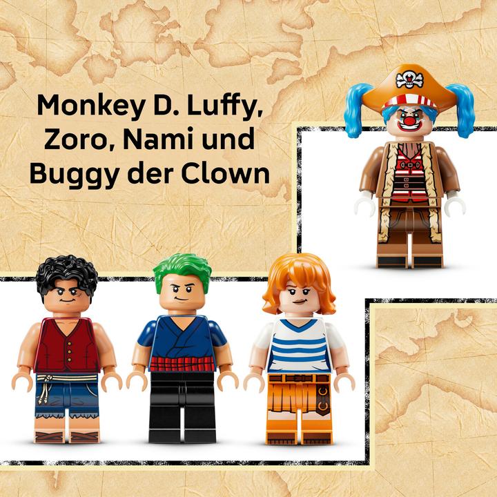Image du produit LEGO Zirkuszelt von Buggy dem Clown (LEGO ONE PIECE)
