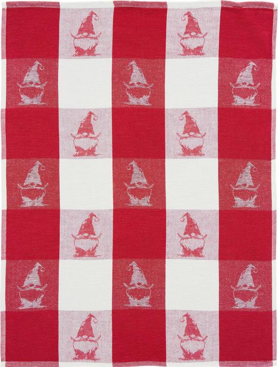 Produktbild Erwin Müller Geschirrtuch "Hirsch und Wichtel" 4er-Pack (70 x 50 cm)