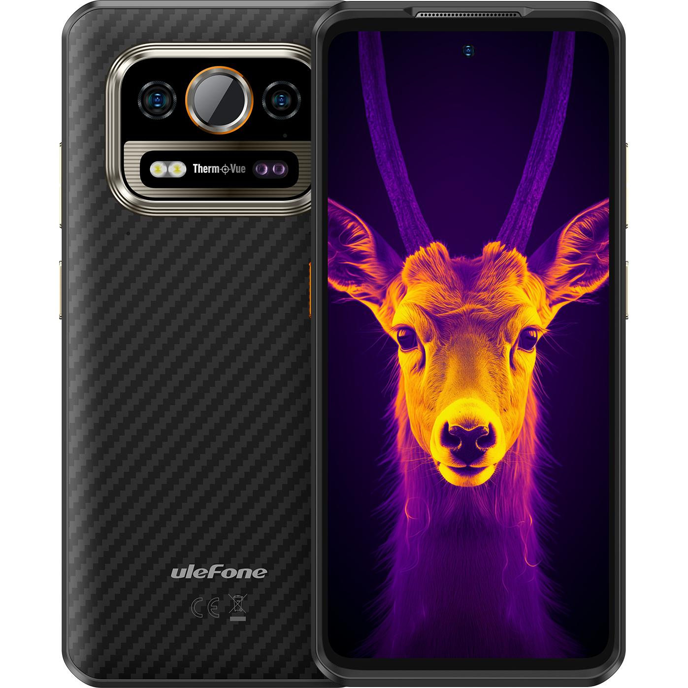 Ulefone Armor 25T Pro (256 GB, Frost Black, 6.78", Dual SIM, 50 Mpx, 5G), Smartphone, Schwarz