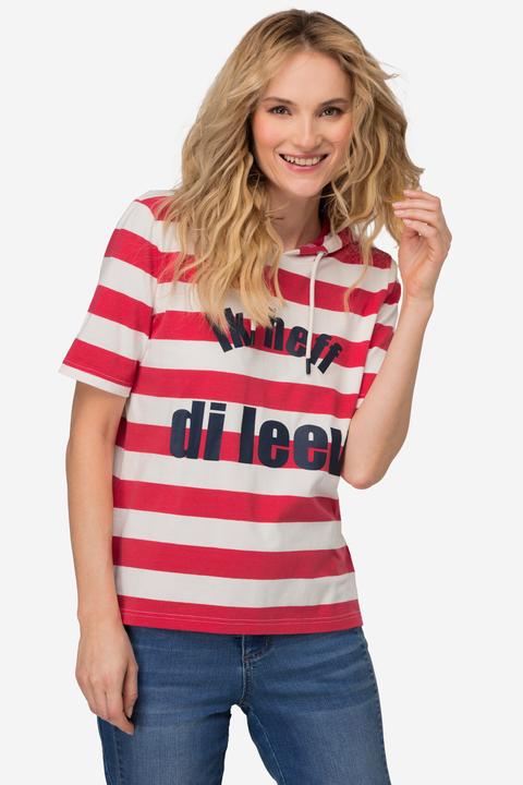 Actual product image Laurasøn T-Shirt, Ringel, Statement, Halbarm (L)