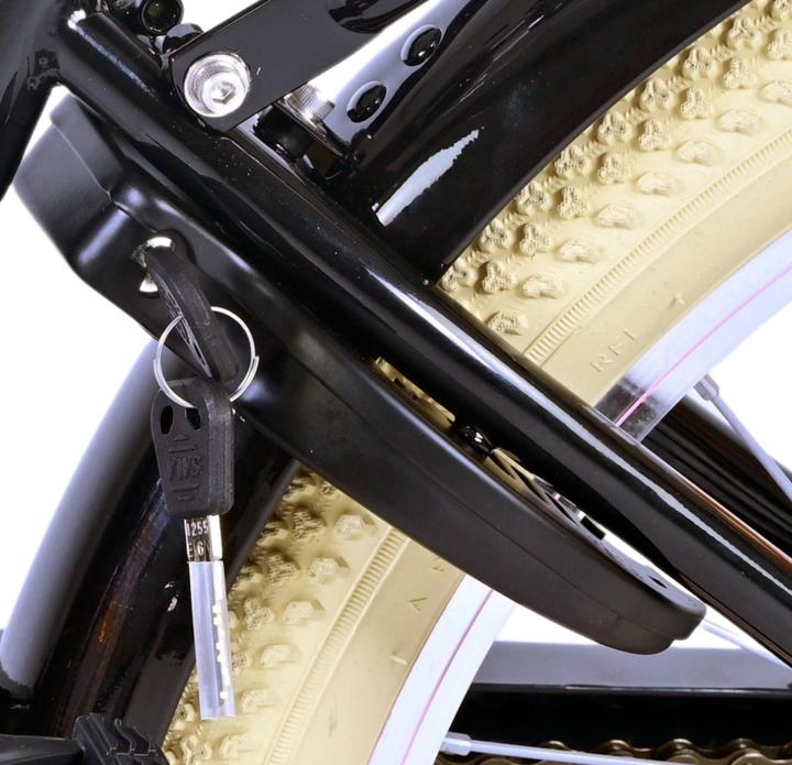 Actual product image Volare Excellent Kinderfiets - Meisjes - 20 inch - Zwart (20")