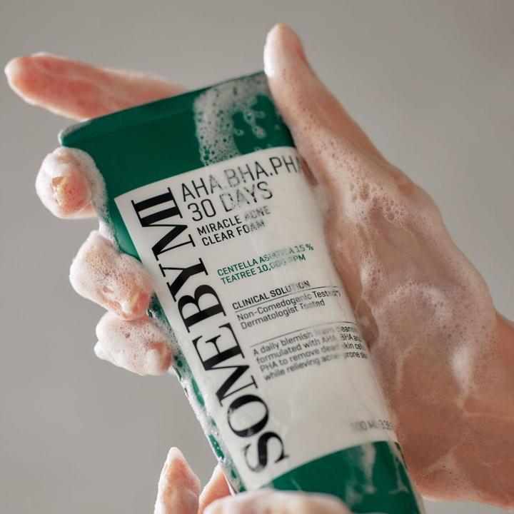 Image du produit Some By Mi AHA∙BHA∙PHA 30 Days Miracle (Mousse nettoyante, 100 ml)