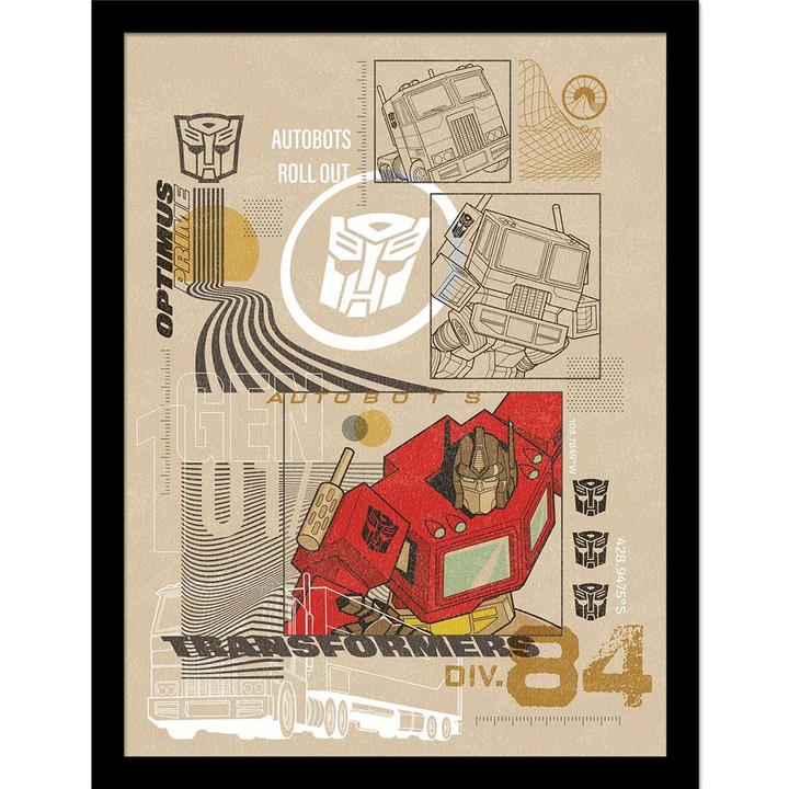 Produktbild Transformers Gerahmtes Poster Autobot Roll Out (40 x 30 cm)
