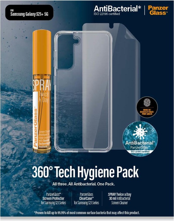Produktbild PanzerGlass 360° Protection - Glas + Hülle (1 Stück, Samsung Galaxy S21+)