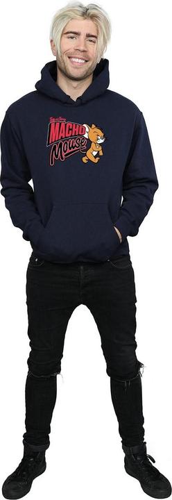 Immagine prodotto Tom & Jerry Macho Mouse Felpa con Cappuccio Uomo (M)