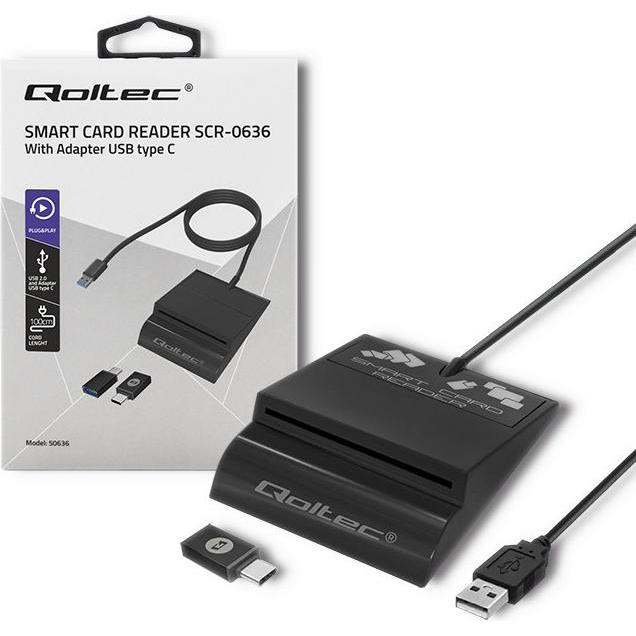 Thumbnail - Segula 50636 LED bulb E27 G (USB-C), Speicherkartenlesegerät, Schwarz