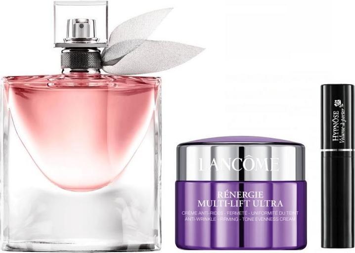 Produktbild Lancôme SET LANCOME La Vie Est Belle EDP spray 50ml + Renergie Multi Lift Ultra 15ml + Mascara Hypnose Volum (Gesichtspflege Set, Parfum Set)