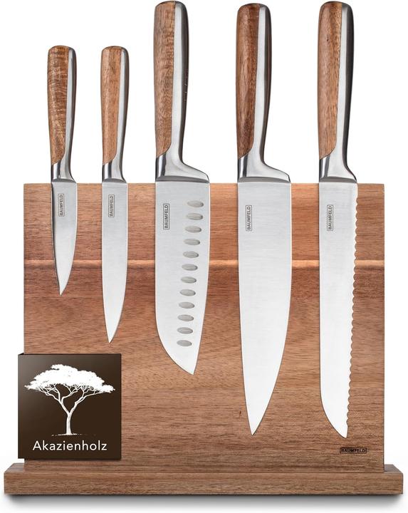 Actual product image Baumfeld 6-piece knife block set