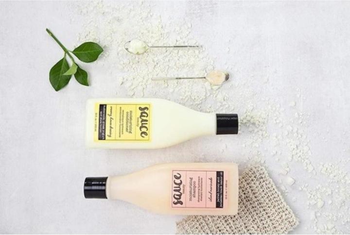 Image du produit Sauce Beauty Ensemble de shampooing et de revitalisant Marinade des îles et Vinaigrette maison crémeuse 10 fl. (Kit de soins capillaires)