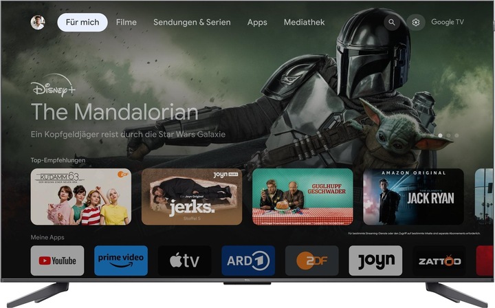 Immagine prodotto TCL 55C655 Pro (55", QLED, 4K, 2024)