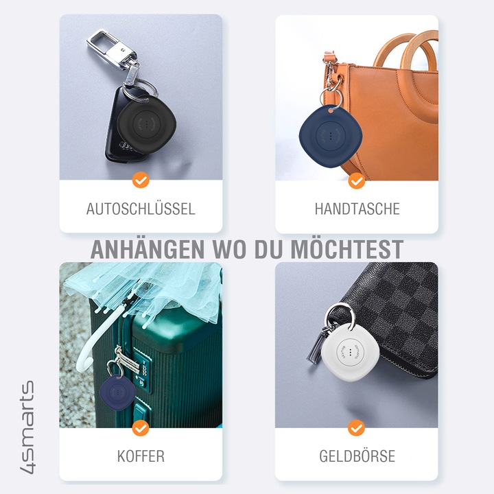 Produktbild 4smarts Schlüsselfinder SkyTag Weiss (iOS)