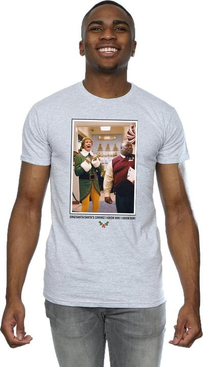 Produktbild Elf OMG Santa Photo TShirt (4XL)