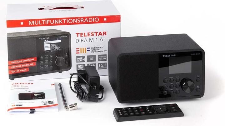 Produktbild Telestar Dira M 1 A (Internetradio, DAB+, FM, Bluetooth, WLAN)