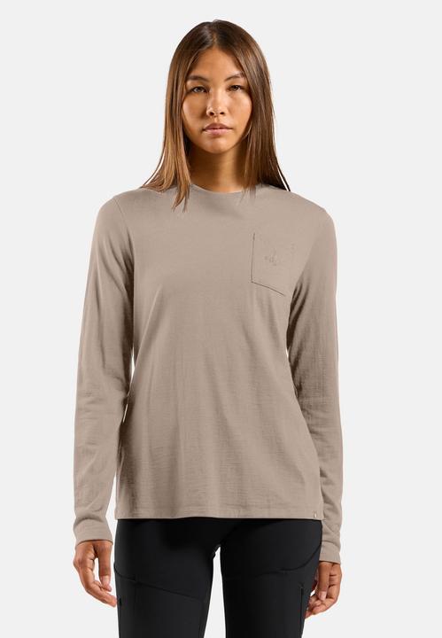 Image du produit Odlo T-shirt à col ras du cou l/s MERINO 200 POCKET (S)