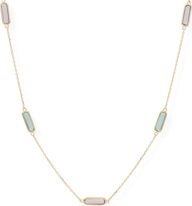 Amethyst and blue topaz