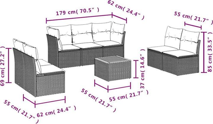 Produktbild vidaXL Celine