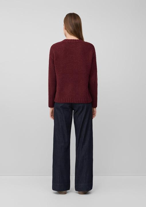 Produktbild s.Oliver Strickpullover Strickpullover aus Alpakamix im Relaxed Fit (38)