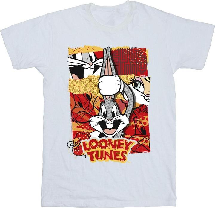 Immagine prodotto Looney Tunes Bugs Rabbit Comic New Year Maglietta Ragazzi (116)