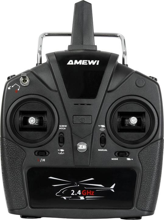 Image du produit Amewi Apache AH-64D CP Helikopter 6G/3D RTF grau