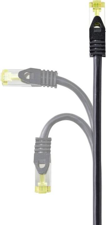Actual product image Renkforce RF-4995162 RJ45 network cable, patch cable CAT 6a (raw cable CAT 7) S/FT (S/FTP, CAT6a, 3 m)