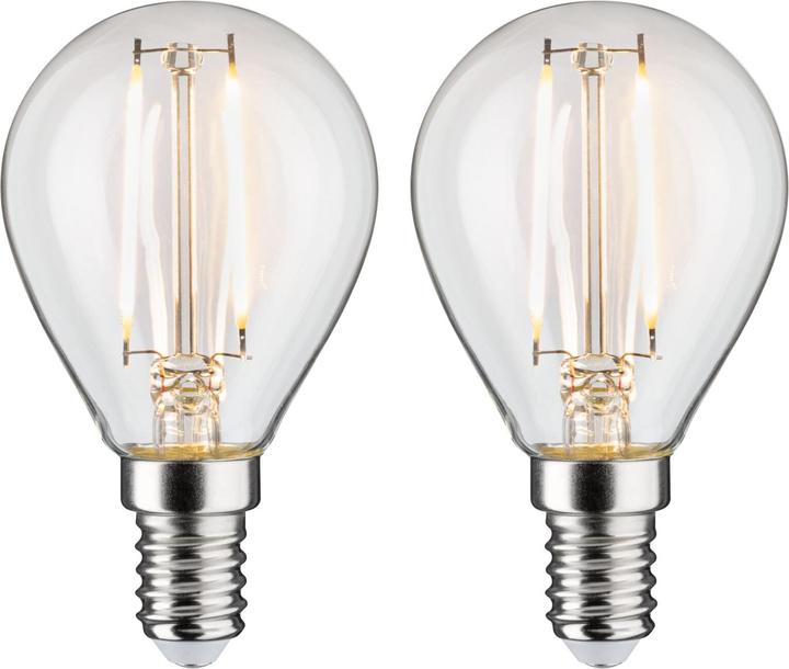 Paulmann LED Drop Filament Set of 2 E14