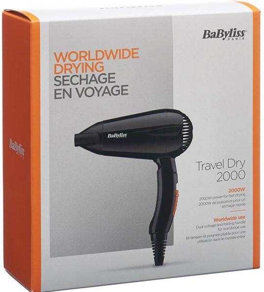 Immagine prodotto BaByliss Viaggiare a secco 2000 5344CHE