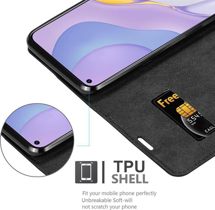 Actual product image Cadorabo Book Invisible Magnet Cover (Huawei Nova 7 5G)