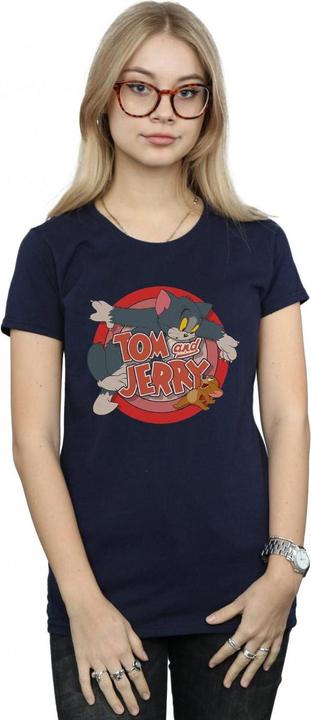 Actual product image Tom & Jerry Womens/Ladies Catch Cotton T-Shirt (XXL)