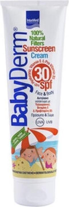 Image du produit Intermed Babyderm Sunscreen Natural Filter SPF 30 300ml (Crème solaire, SPF 30, 300 ml)