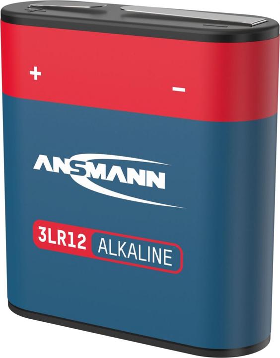 Actual product image Ansmann 3LR12A flat alkaline battery 1500-0053 (1 pcs., 3R12, 4200 mAh)