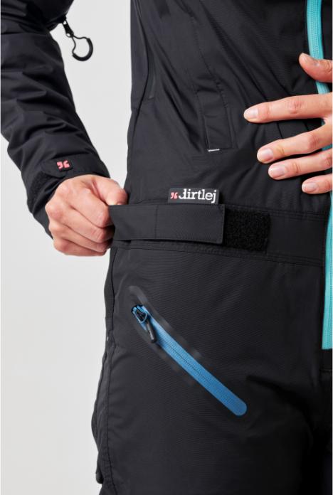 Image du produit dirtlej Dirtsuit Pro Edition Ladies, noir/vert, XS (XS)